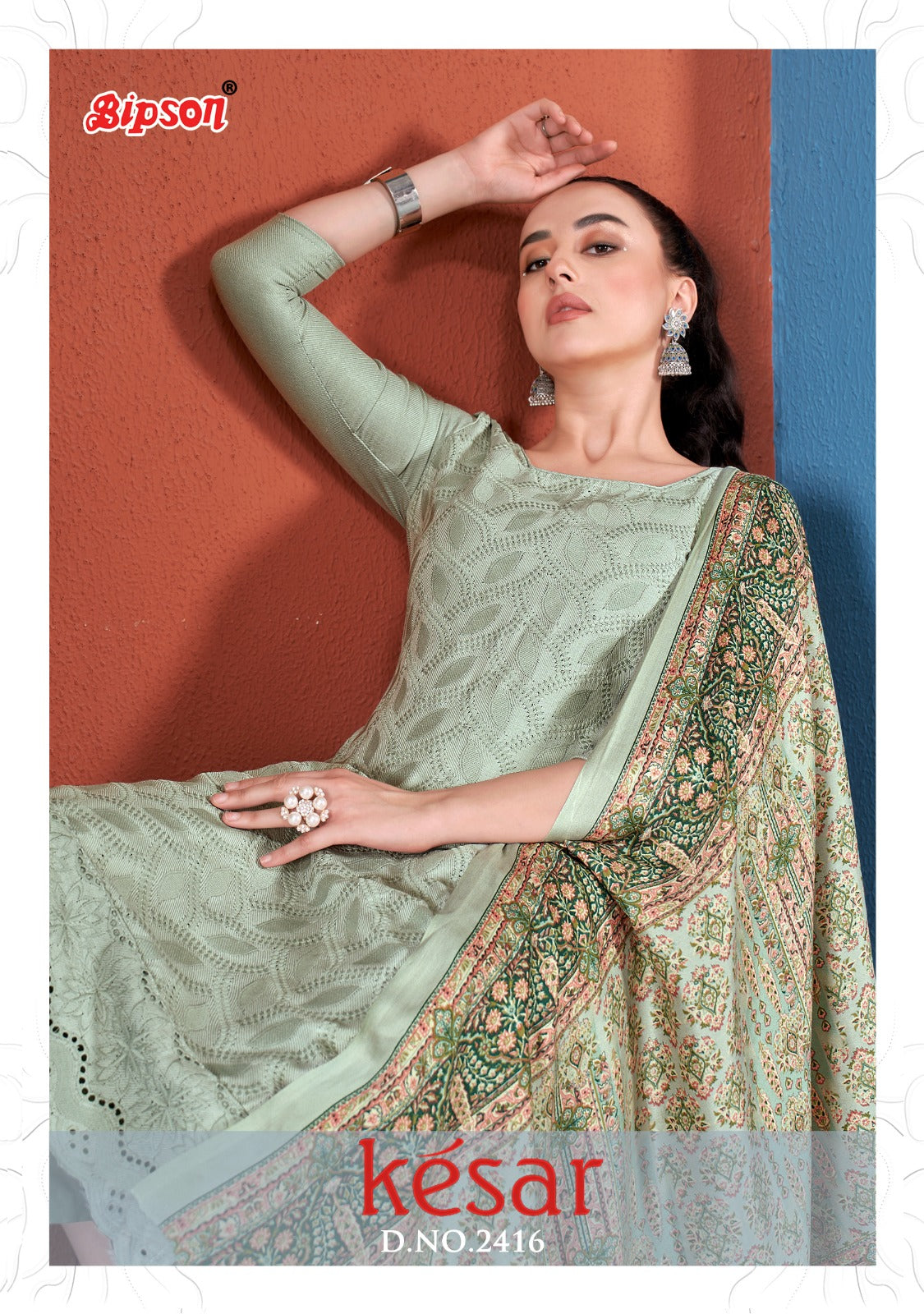 Kesar-2414 Bipson Prints Woolen Pashmina Suits – Kavya Style Plus